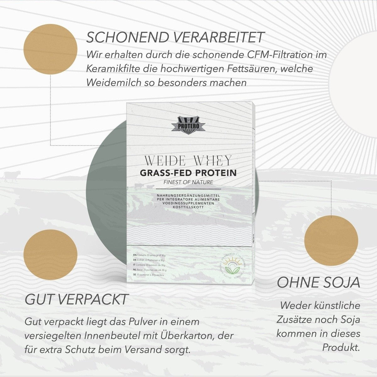 Weide Whey Protein - Kakao