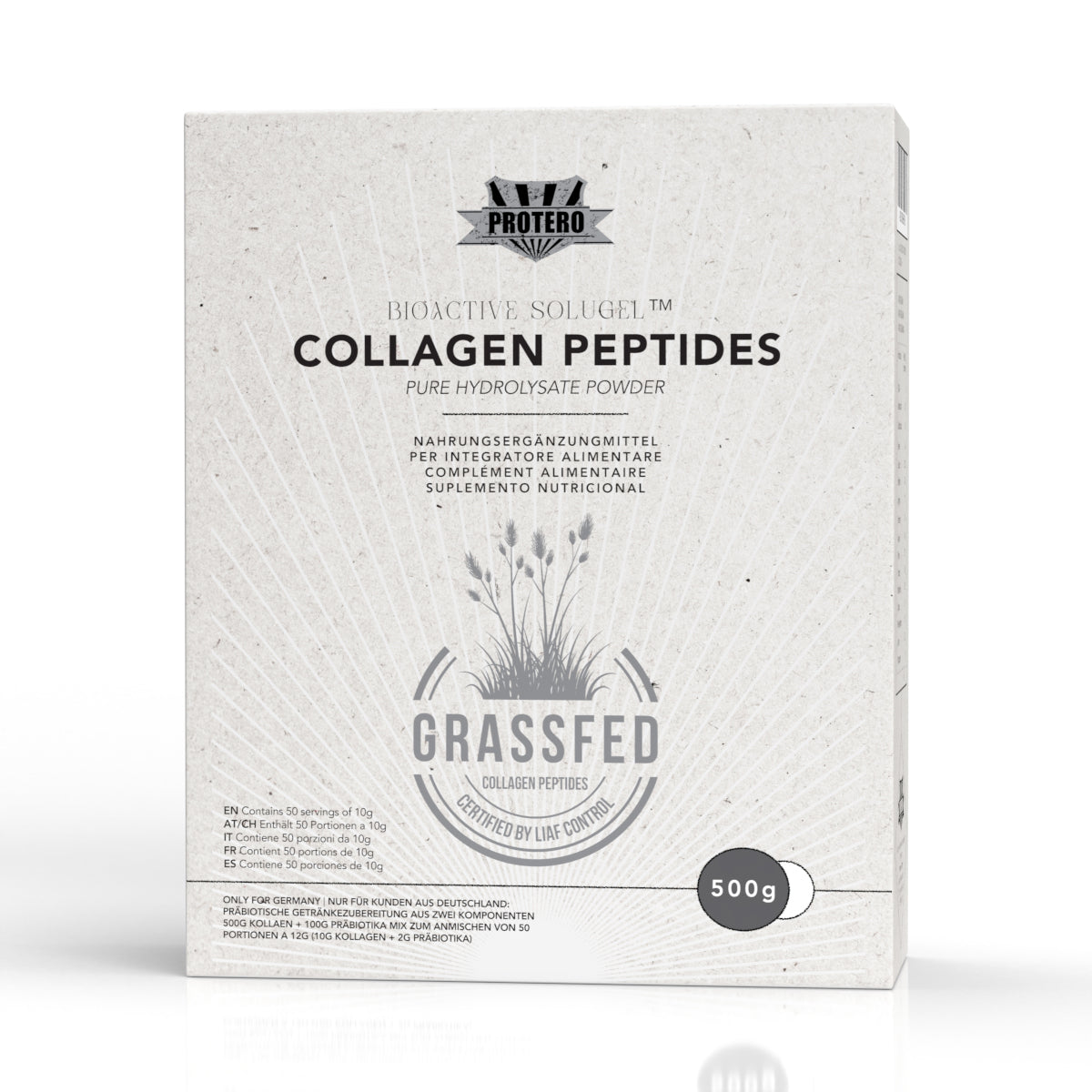 Grass-Fed Kollagen Peptide | Präbiotische Getränkezubereitung