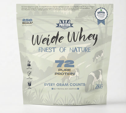 Weide Whey mit Phospholipiden aus nur 1 Zutat