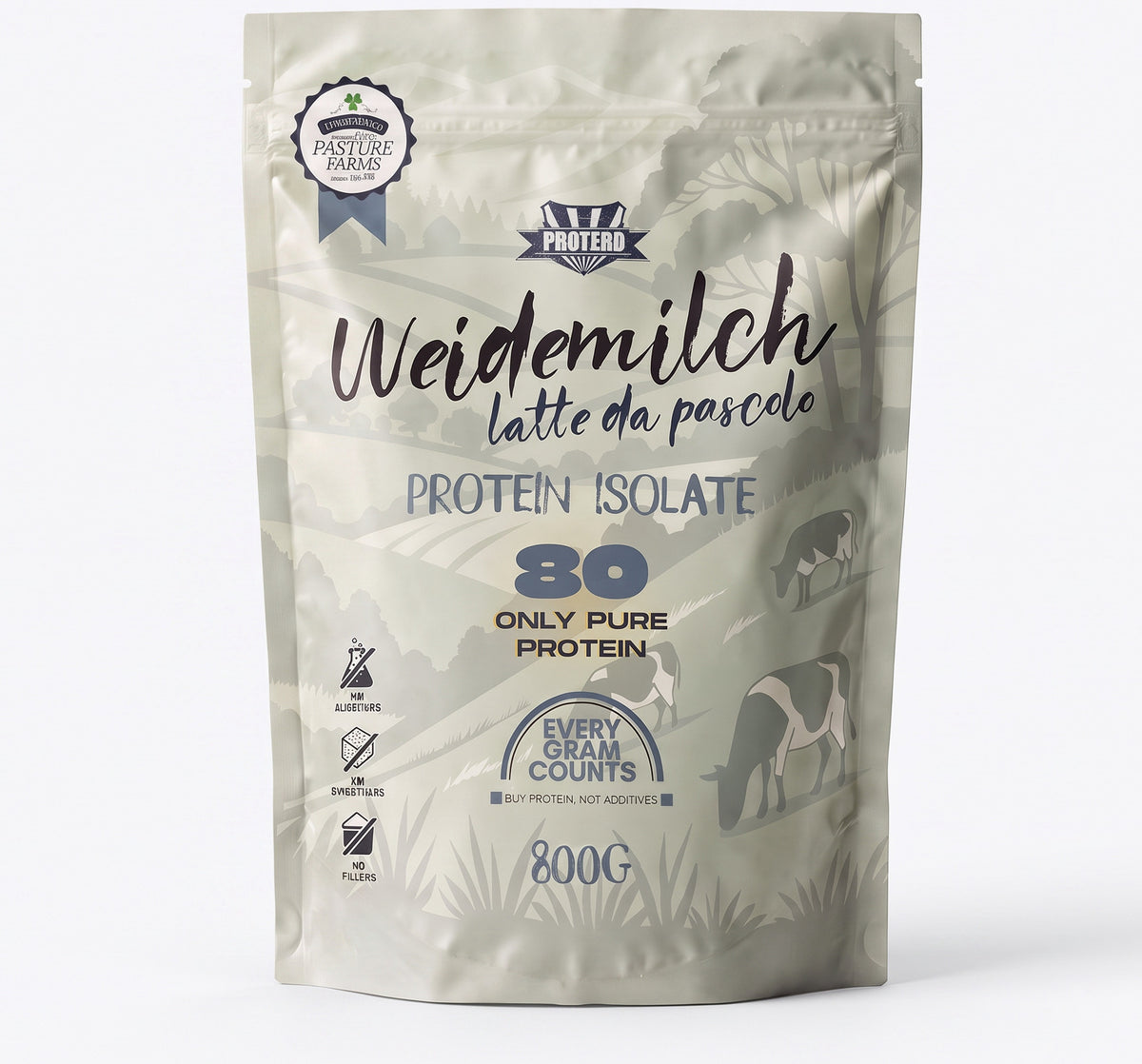 Weidemilch Protein aus nur 1 Zutat