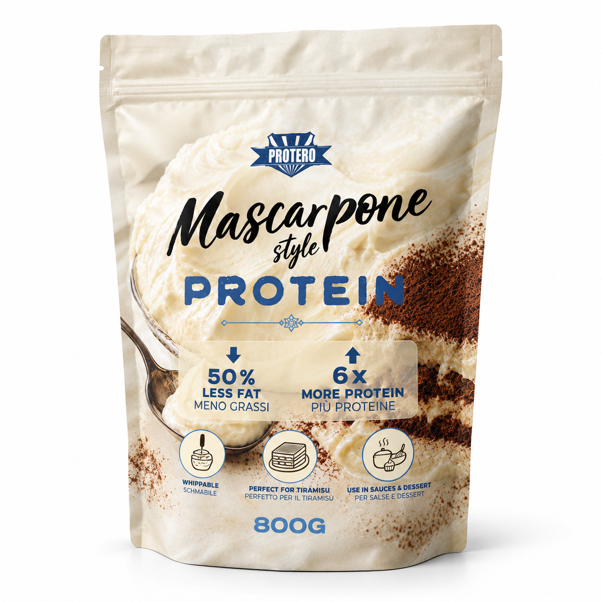 Protero Mascarpone Style Protein 800 g